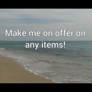 Don’t be shy!☺️Make me an Offer😊
